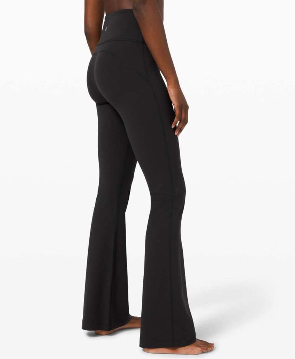 Lululemon Groove Pant Flare Super High-Rise *Nulu Black Size 2